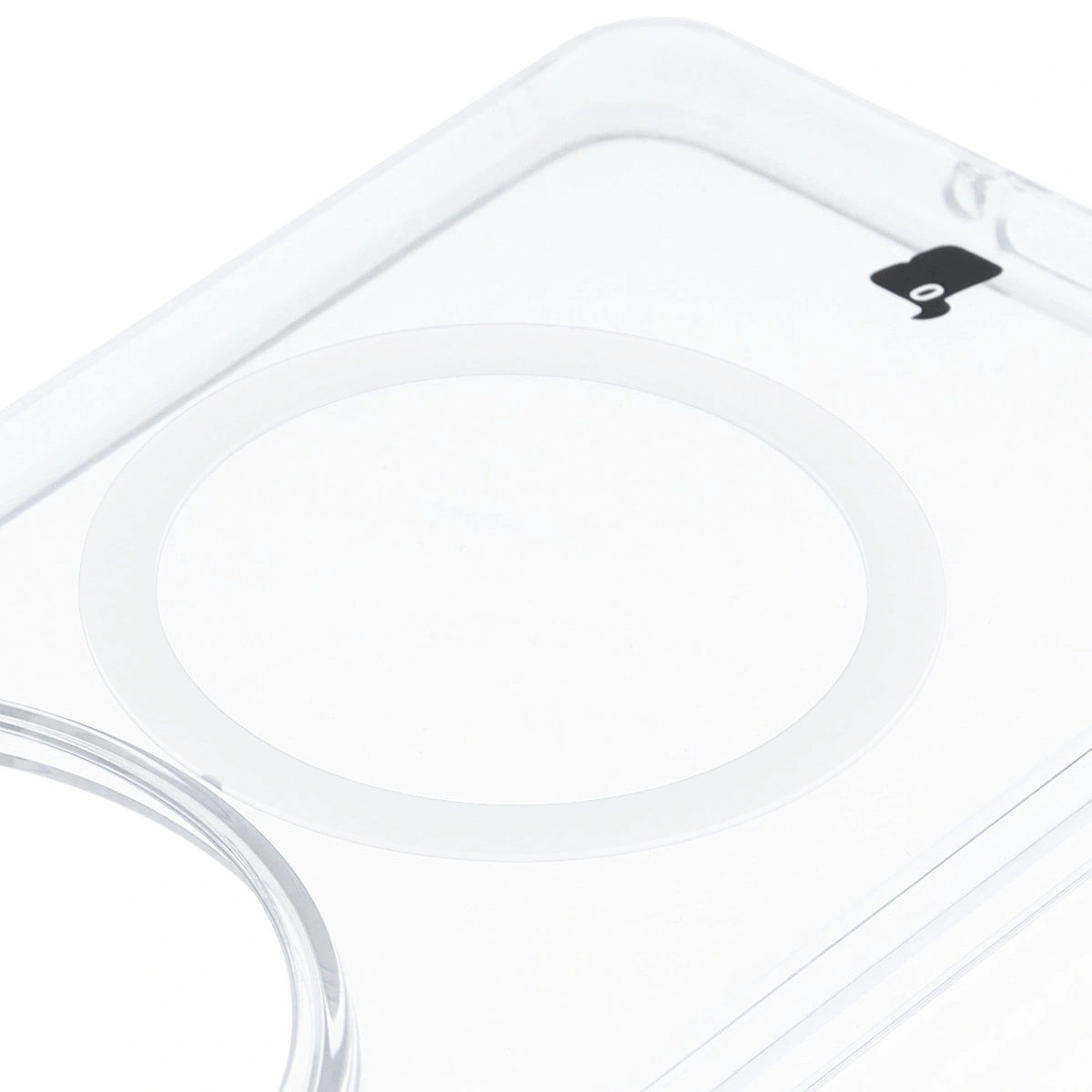 Pierścień magnetyczny w etui Bizon Case CrystalO do Xiaomi 15 Ultra
